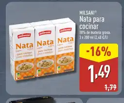 ALDI MILSANI Nata para cocinar oferta