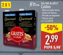 ALDI GALLINA BLANCA Caldos oferta