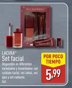 ALDI LACURA Set facial oferta