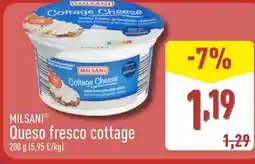 ALDI MILSANI Queso fresco cottage oferta