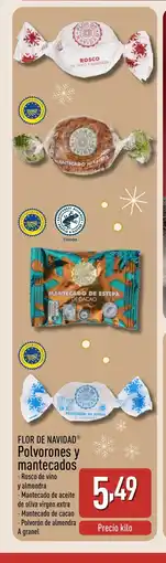 ALDI FLOR DE NAVIDAD Polvorones y mantecados oferta