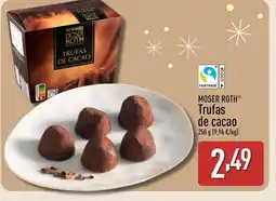ALDI MOSER ROTH Trufas de cacao oferta