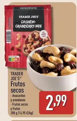 ALDI TRADER JOE'S Frutos secos oferta