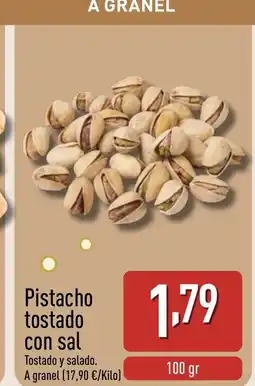 ALDI Pistacho tostado con sal oferta
