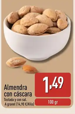 ALDI Almendra con cáscara oferta