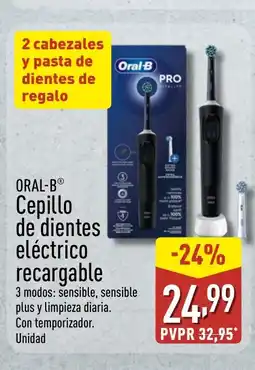 ALDI ORAL-B Cepillo de dientes eléctrico recargable oferta