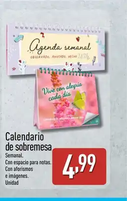 ALDI Calendario de sobremesa oferta