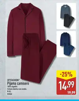 ALDI UP2FASHION Pijama camisero oferta