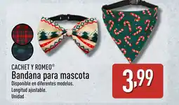 ALDI CACHET Y ROMEO Bandana para mascota oferta