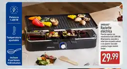 ALDI AMBIANO Raclette eléctrica oferta