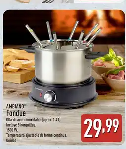 ALDI AMBIANO Fondue oferta