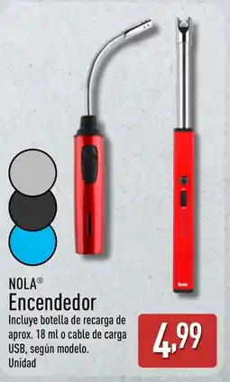 ALDI NOLA Encendedor oferta