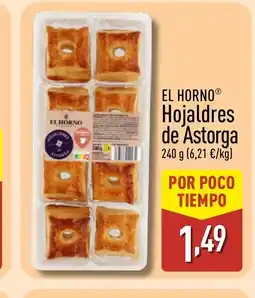 ALDI EL HORNO Hojaldres de Astorga oferta