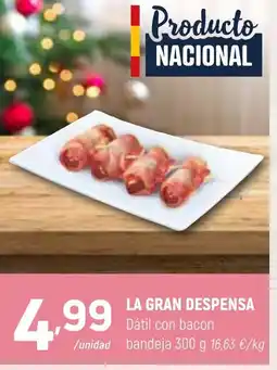 Coviran LA GRAN DESPENSA Dátil con bacon oferta