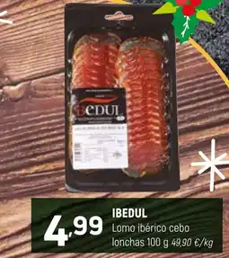 Coviran IBEDUL Lomo ibérico cebo lonchas oferta
