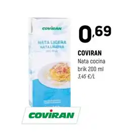 Coviran COVIRAN Nata cocina brik oferta