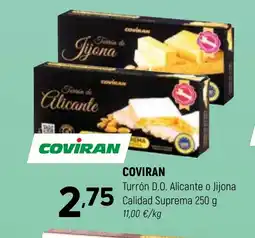 Coviran COVIRAN Turrón D.O. Alicante o Jijona Calidad Suprema oferta
