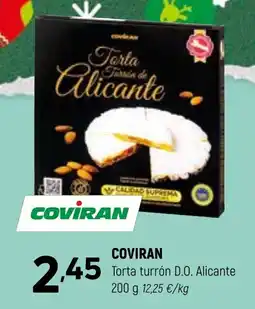 Coviran COVIRAN Torta turrón D.O. Alicante oferta