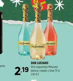 Coviran DON LUCIANO Vino espumoso Moscato blanco, rosado o blue oferta