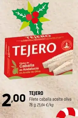 Coviran TEJERO Filete caballa aceite oliva oferta