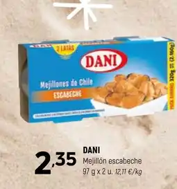 Coviran DANI Mejillón escabeche oferta