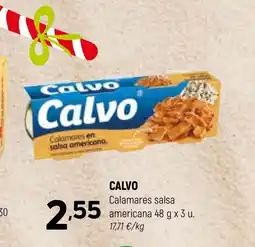 Coviran CALVO Calamares en salsa americana oferta