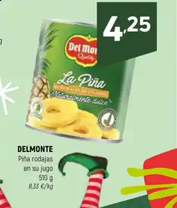 Coviran DELMONTE Piña rodajas en su jugo oferta