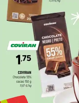 Coviran COVIRAN Chocolate 55% cacao oferta