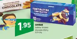 Coviran COVIRAN Galletas Tartaleta chocolate oferta
