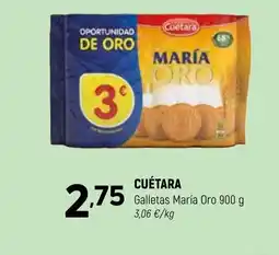 Coviran CUÉTARA Galletas María Oro oferta