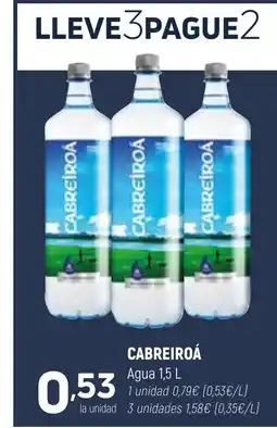 Coviran CABREIROÁ Agua oferta