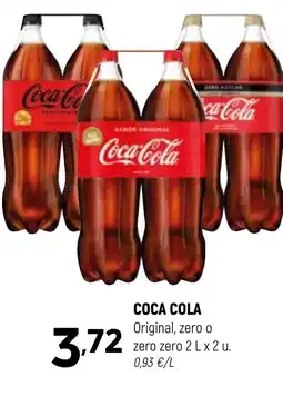 Coviran COCA COLA Original, zero o zero zero oferta