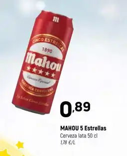 Coviran MAHOU 5 Estrellas oferta