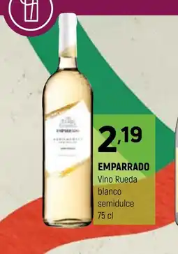 Coviran EMPARRADO Vino Rueda blanco semidulce oferta