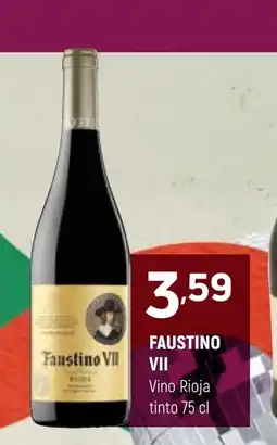 Coviran FAUSTINO VII Vino Rioja tinto oferta