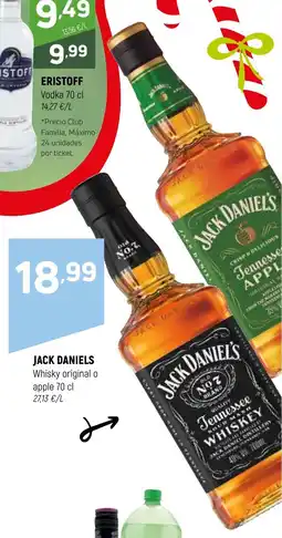 Coviran JACK DANIELS Whisky original o apple oferta