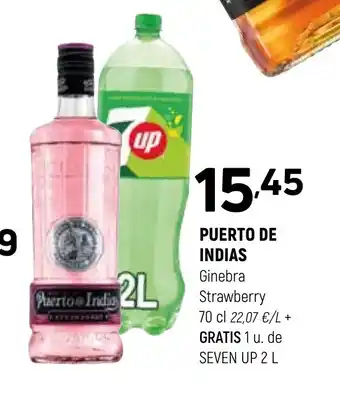 Coviran PUERTO DE INDIAS Ginebra Strawberry oferta