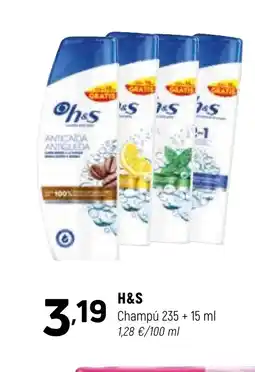 Coviran H&S Champú oferta