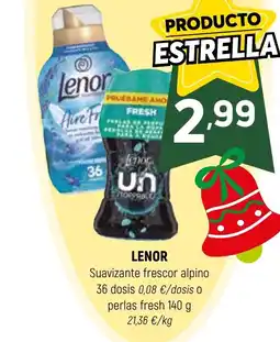 Coviran LENOR Suavizante frescor alpino 36 dosis oferta