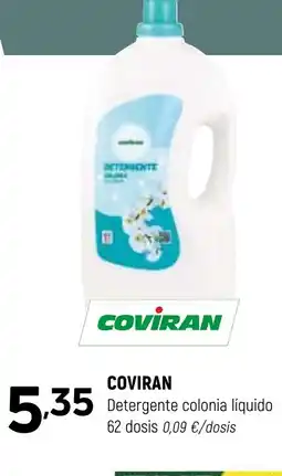 Coviran COVIRAN Detergente colonia líquido 62 dosis oferta