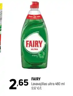 Coviran FAIRY Lavavajillas ultra oferta