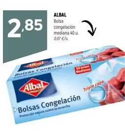 Coviran ALBAL Bolsa congelación mediana oferta