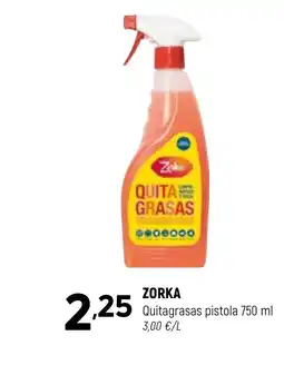 Coviran ZORKA Quitagrasas pistola oferta