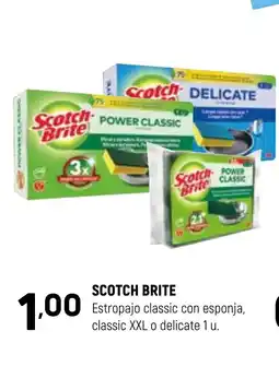 Coviran SCOTCH BRITE Estropajo classic con esponja classic XXL o delicate oferta