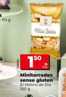 Dia Minitorrades sense gluten oferta