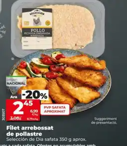 Dia Filet arrebossat de pollastre oferta