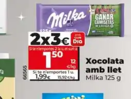 Dia MILKA Xocolata amb llet oferta