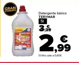 Supeco TERYMAR Detergente básico oferta
