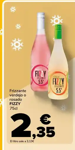 Supeco FIZZY Frizzante verdejo o rosado oferta