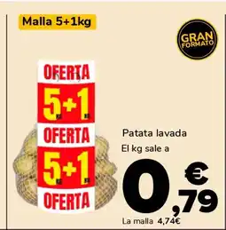 Supeco Patata lavada oferta